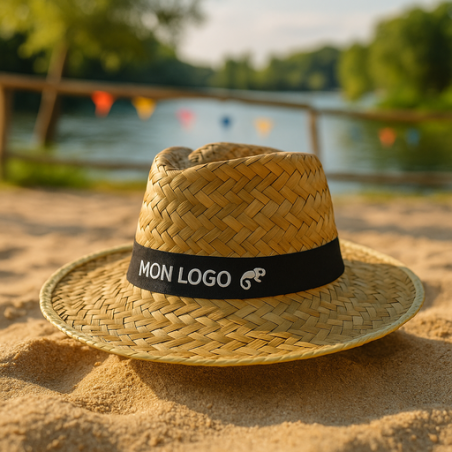 Chapeau de paille publicitaire Vitta Chapeau de paille publicitaire Vitta