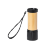 Lampe torche personnalisable 9 LEDs en ABS et bambou - Freddie Lampe torche personnalisable 9 LEDs en ABS et bambou - Freddie