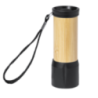 Lampe torche personnalisable 9 LEDs en ABS et bambou - Freddie Lampe torche personnalisable 9 LEDs en ABS et bambou - Freddie