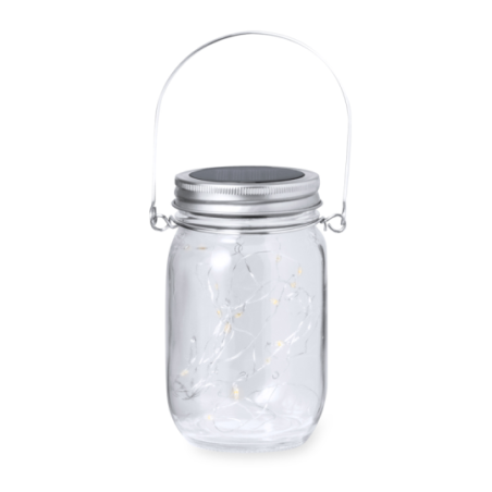 Lampe décorative solaire personnalisée en verre 20 LEDs - Rodina Lampe décorative solaire personnalisée en verre 20 LEDs - Rodina
