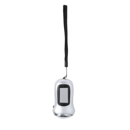 Lampe de poche solaire & dynamo personnalisée en ABS résistant 3 LED - Rogla Lampe de poche solaire & dynamo personnalisée en ABS résistant 3 LED - Rogla