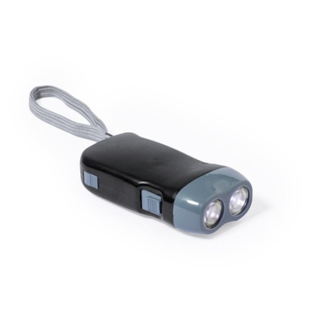 Lampe dynamo publicitaire 2 LED - Sena Lampe dynamo publicitaire 2 LED - Sena