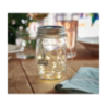 Lampe solaire personnalisable d'extérieur avec guirlande lumineuse 20 LED Lampe solaire personnalisable d'extérieur avec guirlande lumineuse 20 LED