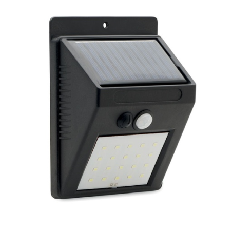 Lampe solaire personnalisable avec capteurs de mouvement 20 LED - MOTI Lampe solaire personnalisable avec capteurs de mouvement 20 LED - MOTI