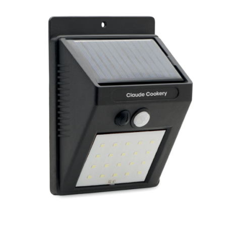 Lampe solaire personnalisable avec capteurs de mouvement 20 LED - MOTI Lampe solaire personnalisable avec capteurs de mouvement 20 LED - MOTI