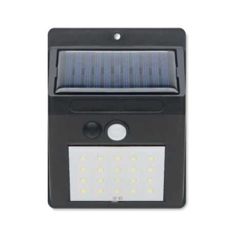 Lampe solaire personnalisable avec capteurs de mouvement 20 LED - MOTI Lampe solaire personnalisable avec capteurs de mouvement 20 LED - MOTI