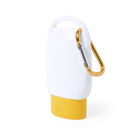 Crème Solaire indice 30 finition givrée avec mousqueton - 30ml Cretus Crème Solaire indice 30 finition givrée avec mousqueton - 30ml Cretus