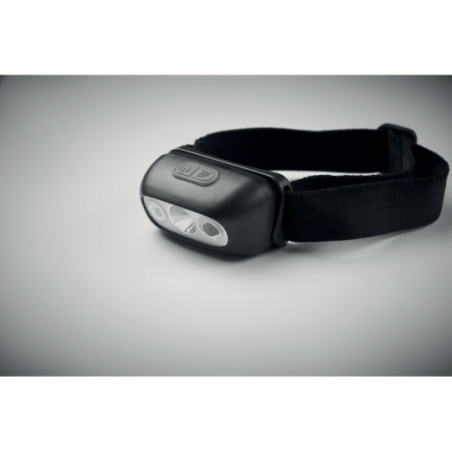 Lampe frontale personnalisable 1 LED 50 lumens rechargeable - ELYDEE Lampe frontale personnalisable 1 LED 50 lumens rechargeable - ELYDEE