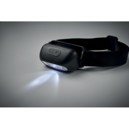 Lampe frontale personnalisable 1 LED 50 lumens rechargeable - ELYDEE Lampe frontale personnalisable 1 LED 50 lumens rechargeable - ELYDEE