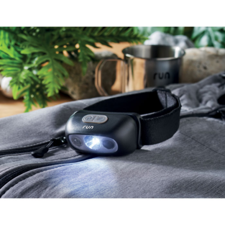 Lampe frontale personnalisable 1 LED 50 lumens rechargeable - ELYDEE Lampe frontale personnalisable 1 LED 50 lumens rechargeable - ELYDEE