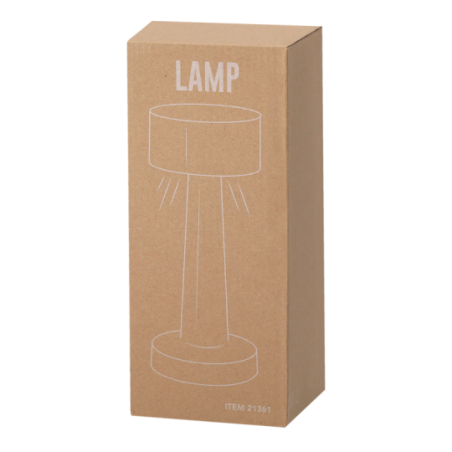 Lampe publicitaire en métal cuivré avec 24 LEDS et batterie 1200 mAh Lampe publicitaire en métal cuivré avec 24 LEDS et batterie 1200 mAh