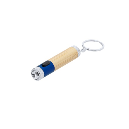 Porte-clés lumineux personnalisable en ABS et bambou 1 LED Zungux Porte-clés lumineux personnalisable en ABS et bambou 1 LED Zungux