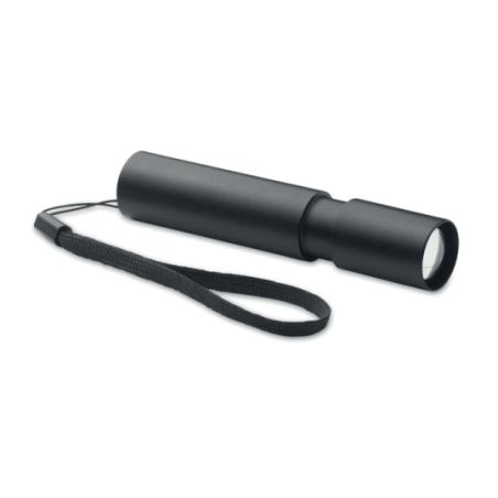 Lampe torche personnalisable 1 LED (50 lumens) rechargeable en alu - ALUMINATE Lampe torche personnalisable 1 LED (50 lumens) rechargeable en alu - ALUMINATE