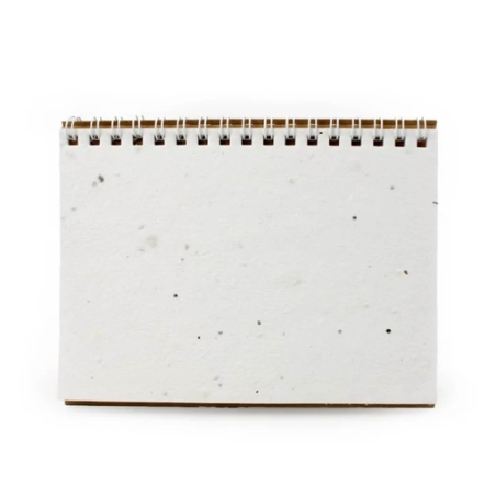 Calendrier personnalisable chevalet à spirale en papier graines Calendrier personnalisable chevalet à spirale en papier graines