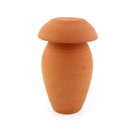 Olla personnalisable 30 cl en terre brute avec sachet de graine pour oiseau - Fabrication française Olla personnalisable 30 cl en terre brute avec sachet de graine pour oiseau - Fabrication française