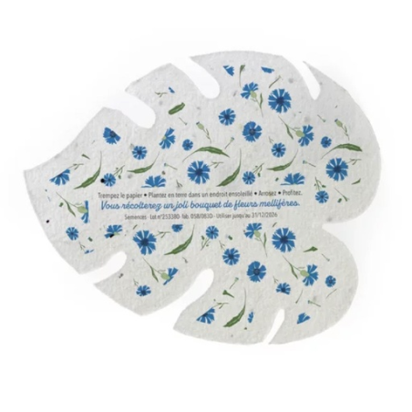Papier graines personnalisable A5 découpe spéciale Papier graines personnalisable A5 découpe spéciale