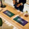 Tapis de bar personnalisé en polyester tricoté et 100% recyclé - Mojito Tapis de bar personnalisé en polyester tricoté et 100% recyclé - Mojito