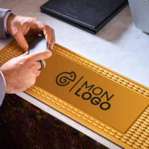 Tapis De Bar Pvc Personnalisable 'Daniz' - Idées Cadeaux Par Activité