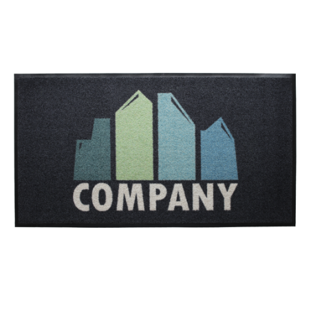 Tapis d’accueil personnalisé d’extérieur en nylon & caoutchouc recyclé (17 tailles au choix) - Karpet Tapis d’accueil personnalisé d’extérieur en nylon & caoutchouc recyclé (17 tailles au choix) - Karpet
