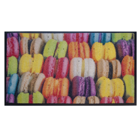Tapis d’entrée personnalisé d’extérieur avec trous de drainage en nylon & caoutchouc recyclé (6 tailles au choix) - Paillux Tapis d’entrée personnalisé d’extérieur avec trous de drainage en nylon & caoutchouc recyclé (6 tailles au choix) - Paillux