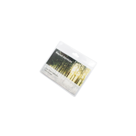 Porte-badge personnalisable en PVC 1 trou - 10 x 9 cm - Ifem Porte-badge personnalisable en PVC 1 trou - 10 x 9 cm - Ifem