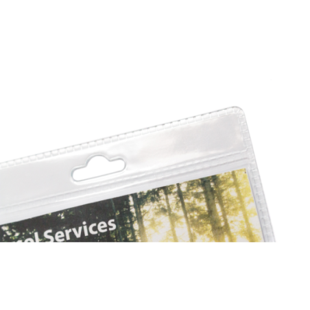 Porte-badge personnalisable en PVC 1 trou - 10 x 9 cm - Ifem Porte-badge personnalisable en PVC 1 trou - 10 x 9 cm - Ifem