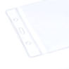 Porte-badge publicitaire vertical en PVC 3 trous - 11,3 x 18 cm - Skoll Porte-badge publicitaire vertical en PVC 3 trous - 11,3 x 18 cm - Skoll