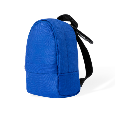Porte monnaie personnalisable en forme de sac à dos avec mousqueton en PET - Meyvin Porte monnaie personnalisable en forme de sac à dos avec mousqueton en PET - Meyvin