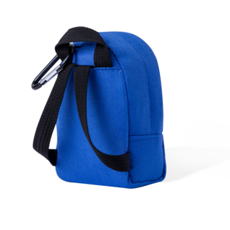 Porte monnaie personnalisable en forme de sac à dos avec mousqueton en PET - Meyvin Porte monnaie personnalisable en forme de sac à dos avec mousqueton en PET - Meyvin