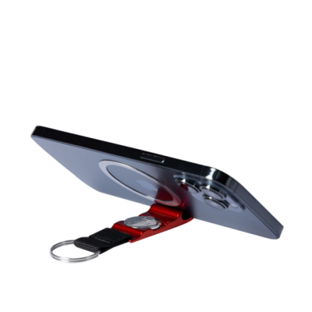 Porte-clés jeton personnalisable en aluminium et nylon - Nevin Porte-clés jeton personnalisable en aluminium et nylon - Nevin
