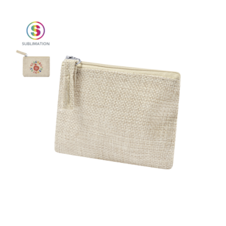 Porte monnaie publicitaire en PET spécial sublimation - Elyron Porte monnaie publicitaire en PET spécial sublimation - Elyron