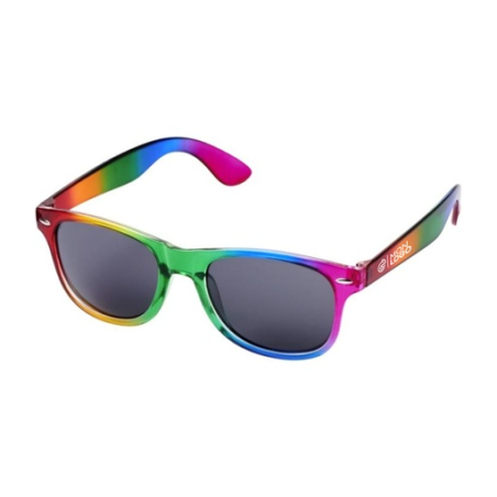 Lunettes de soleil personnalisée arc-en-ciel Sun Ray Lunettes de soleil personnalisée arc-en-ciel Sun Ray