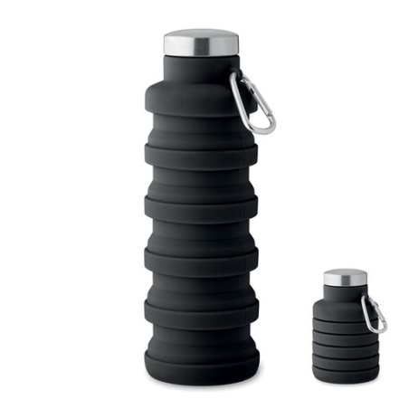 Bouteille pliable personnalisable en silicone 500ml - KOLAPSI Bouteille pliable personnalisable en silicone 500ml - KOLAPSI