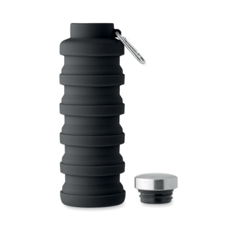 Bouteille pliable personnalisable en silicone 500ml - KOLAPSI Bouteille pliable personnalisable en silicone 500ml - KOLAPSI