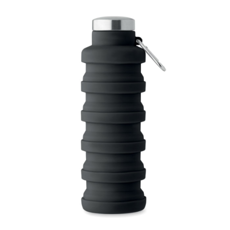 Bouteille pliable personnalisable en silicone 500ml - KOLAPSI Bouteille pliable personnalisable en silicone 500ml - KOLAPSI