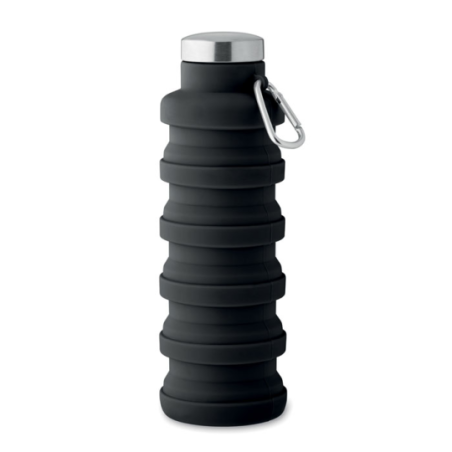 Bouteille pliable personnalisable en silicone 500ml - KOLAPSI Bouteille pliable personnalisable en silicone 500ml - KOLAPSI