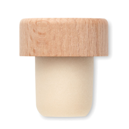 Bouchon de bouteille personnalisable en hêtre Bouchon de bouteille personnalisable en hêtre