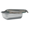 Boîte à lunch personnalisable en inox et PP recyclé 1,5L avec séparateur - LOX PLUS Boîte à lunch personnalisable en inox et PP recyclé 1,5L avec séparateur - LOX PLUS