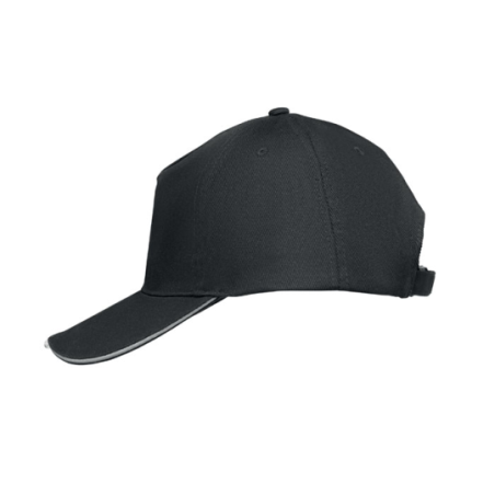 Casquette publicitaire en coton 200 g/m2 avec LED dans la visière 5 pans - LUZCAP Casquette publicitaire en coton 200 g/m2 avec LED dans la visière 5 pans - LUZCAP