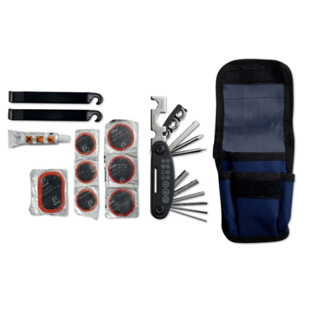 Kit de réparation pour vélo personnalisable 15 pièces - AMIR Kit de réparation pour vélo personnalisable 15 pièces - AMIR
