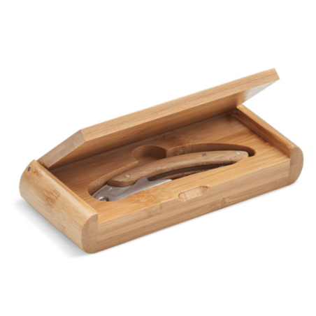 Limonadier personnalisable en inox et bambou dans son coffret - SONO Limonadier personnalisable en inox et bambou dans son coffret - SONO