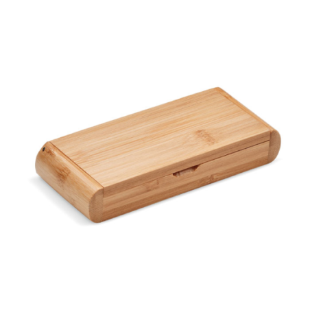 Limonadier personnalisable en inox et bambou dans son coffret - SONO Limonadier personnalisable en inox et bambou dans son coffret - SONO