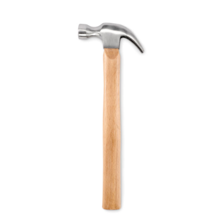Marteau à griffes personnalisable en bois CRACKER