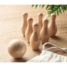 Mini jeu de quilles en pin personnalisable - BOLITO Mini jeu de quilles en pin personnalisable - BOLITO