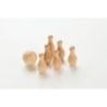 Mini jeu de quilles en pin personnalisable - BOLITO Mini jeu de quilles en pin personnalisable - BOLITO