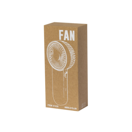 Ventilateur publicitaire à main fonctionne avec piles - Sartor