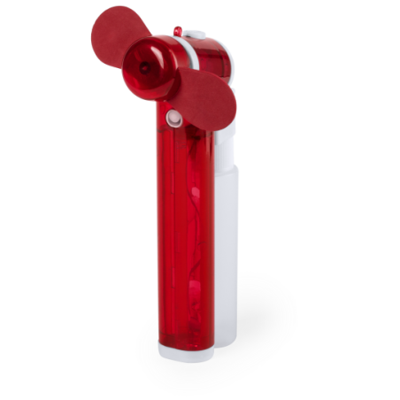 Ventilateur et vaporisateur publicitaire fonctionne avec piles - Hendry Ventilateur et vaporisateur publicitaire fonctionne avec piles - Hendry