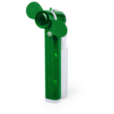 Ventilateur et vaporisateur publicitaire fonctionne avec piles - Hendry Ventilateur et vaporisateur publicitaire fonctionne avec piles - Hendry