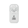 Mini ventilateur portable et pliable publicitaire avec tour de cou réglable 3000 mAh Mini ventilateur portable et pliable publicitaire avec tour de cou réglable 3000 mAh