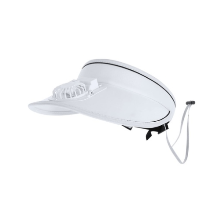Visière avec ventilateur orientable publicitaire - Akanyi Visière avec ventilateur orientable publicitaire - Akanyi